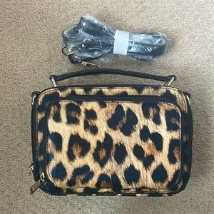* brand new* Cheetah print travel/ accessory bag